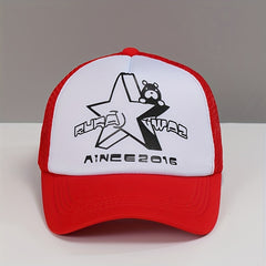 Unisex Bear Trucker Hat Baseball Cap Adjustable Hats For Adult