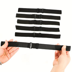 Polyester Knitted Elastic Bandage Wig Cover Mesh Edge Band Headband