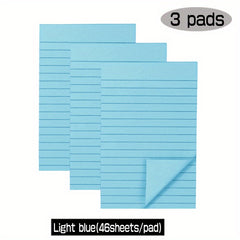 Large Sticky Notes 4x6 IN, Bright Pastel Colors, 46 Sheets x 9 Pack