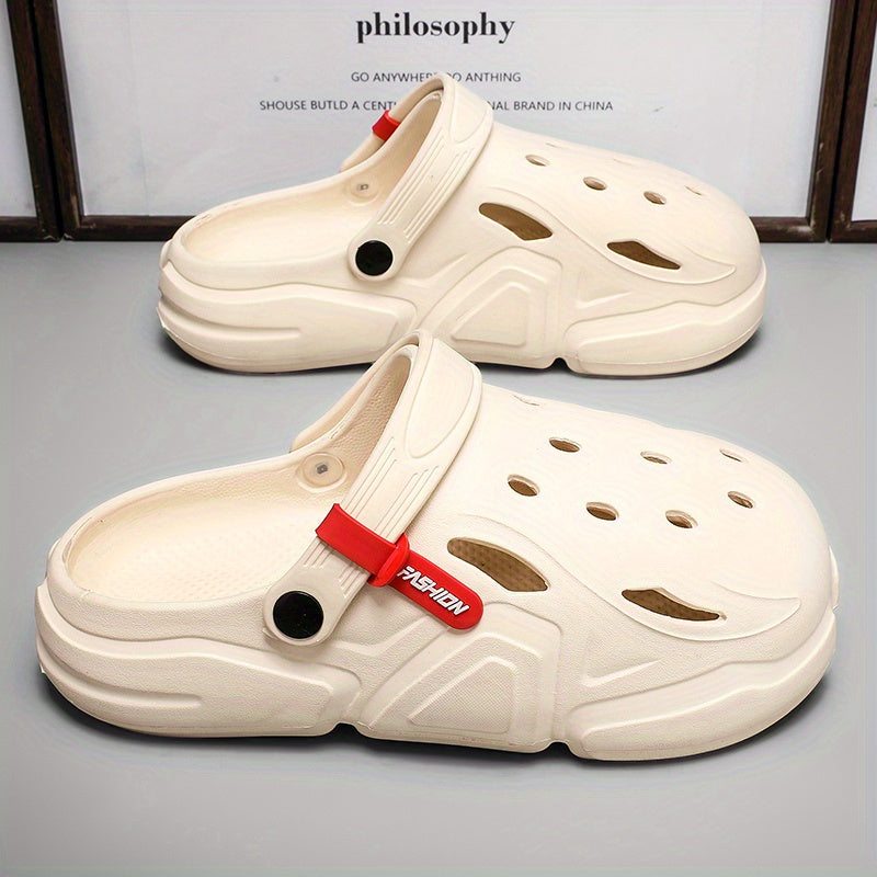 Unisex Lightweight Platform Clogs Hollow Out Garden Shoes Summer