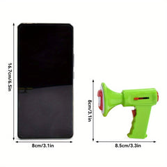 Colorful Kids Voice Changer Toy Handheld Megaphone 6 Sound Effects ABS Material