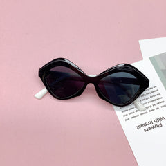 Girl's Pattern Sunglasses UV Protection for Outdoor Travel