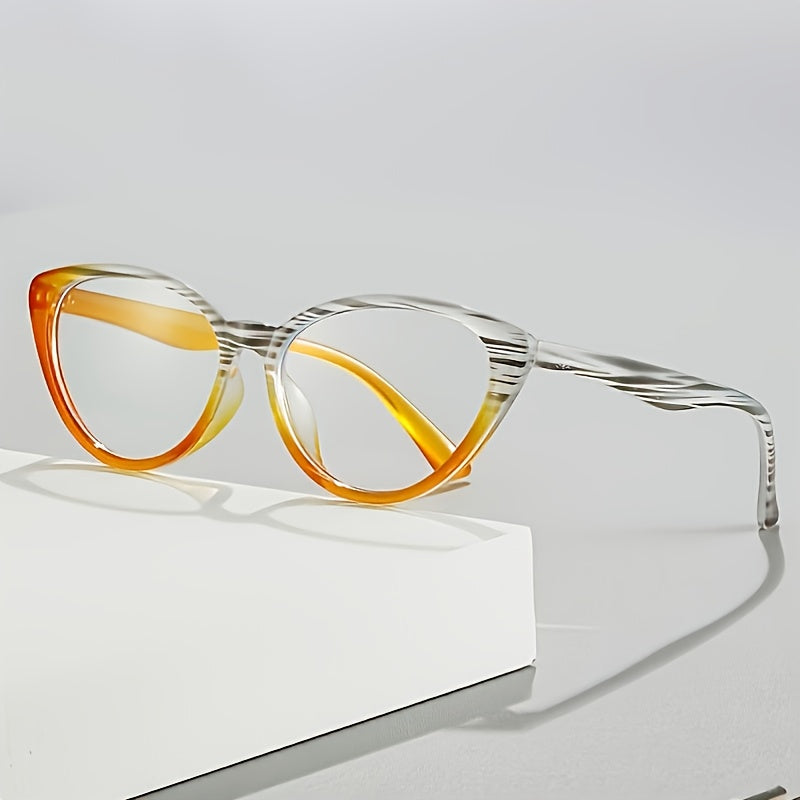 Classic Gothic Cat Eye Frame Computer Glasses