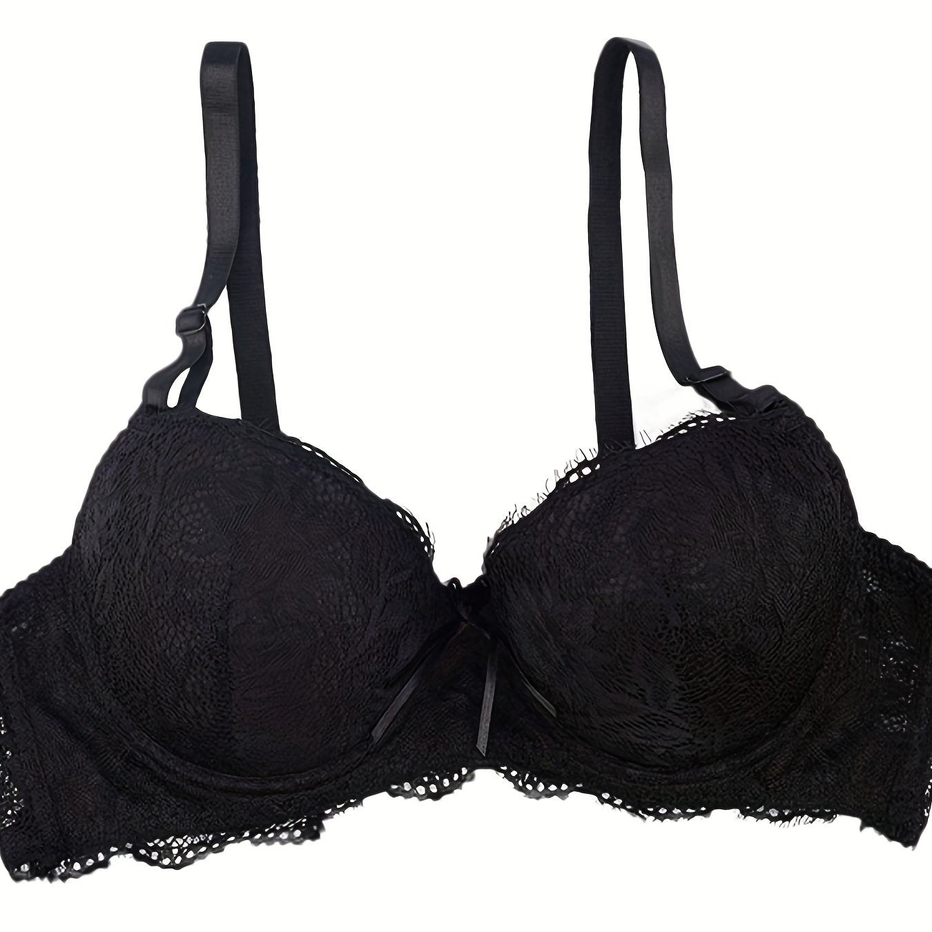 Lace Push Up Bra Sexy & Comfortable Bow Tie Lingerie