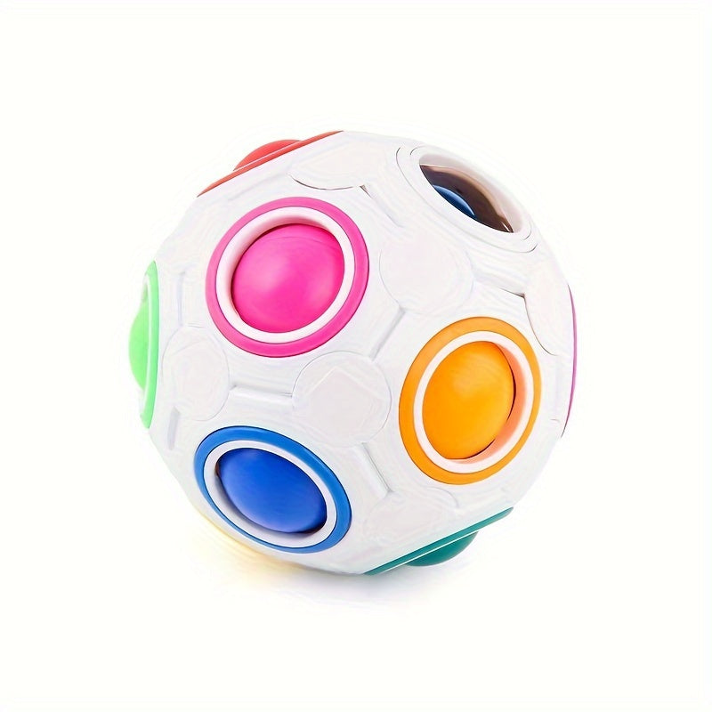 Candy Building Blocks Rainbow Ball Novelty Toy Christmas Halloween Gift