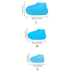 Waterproof Shoe Cover Reusable Outdoor Overshoes For Rainy Days