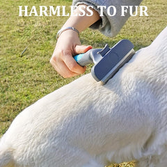 Comfortable Handle Pet Comb - Removes Pet Hair