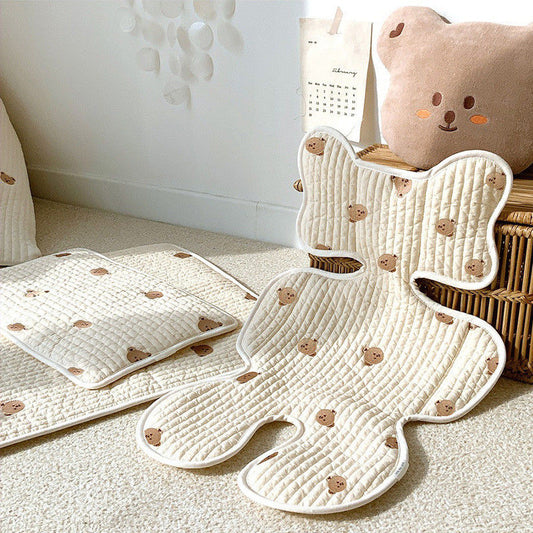 Baby Stroller Cushion Universal Sweat-absorbing Breathable Embroidery