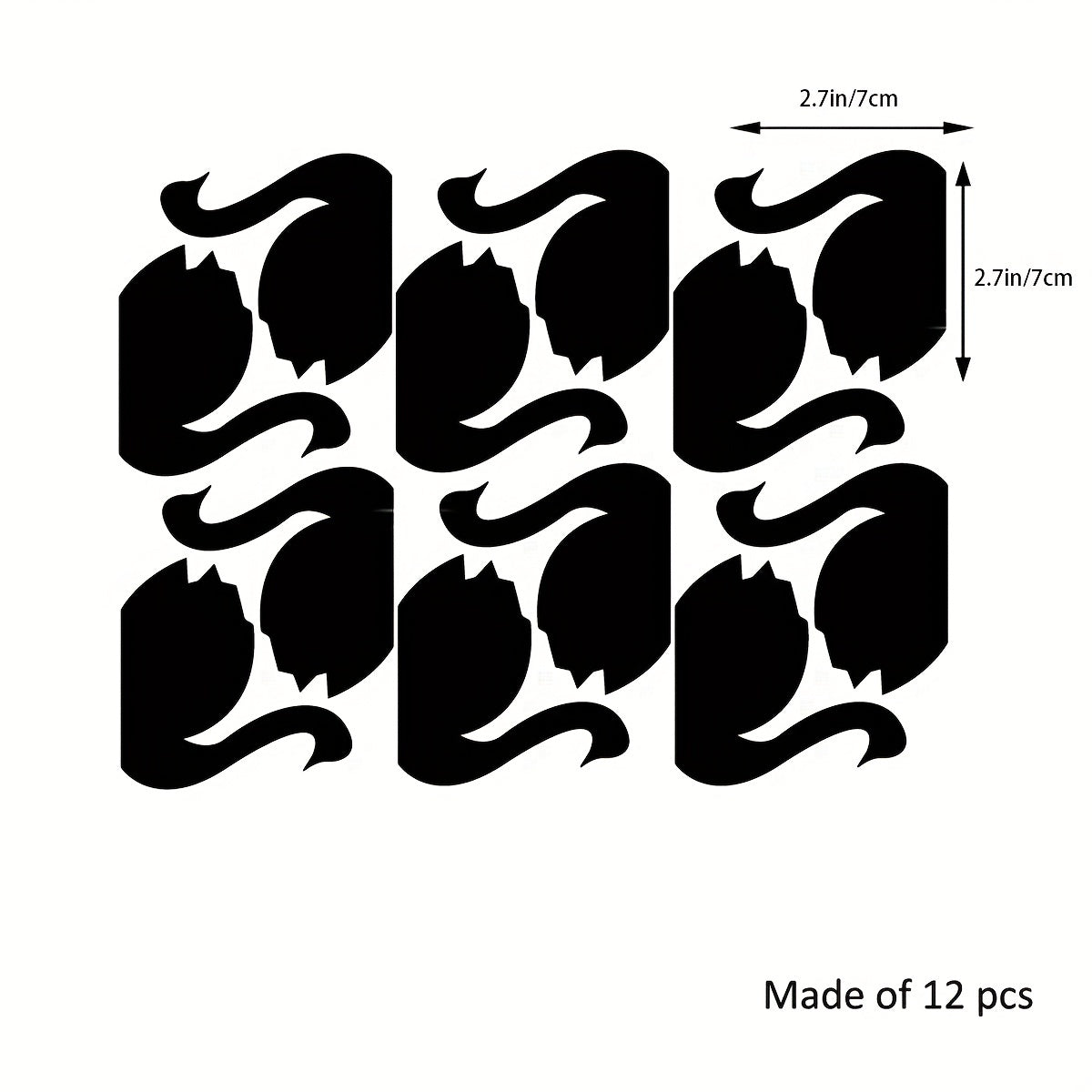 Cartoon Swans Stars Acrylic Wall Stickers - Kids Rooms Decor