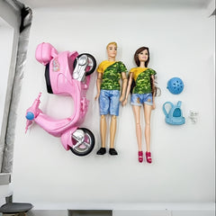 Fashionable Doll Motorcycle Playset