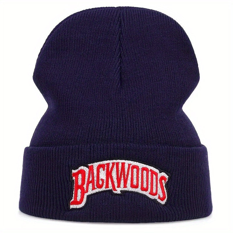 Hip hop Style Knitted Hat With Embroidery for Men