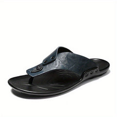 Men's Lightweight Slide Thong Sandals for Beach Shower