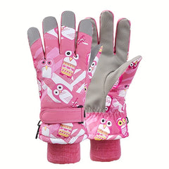 Winter Skiing Gloves Thickened Waterproof Windproof Gloves