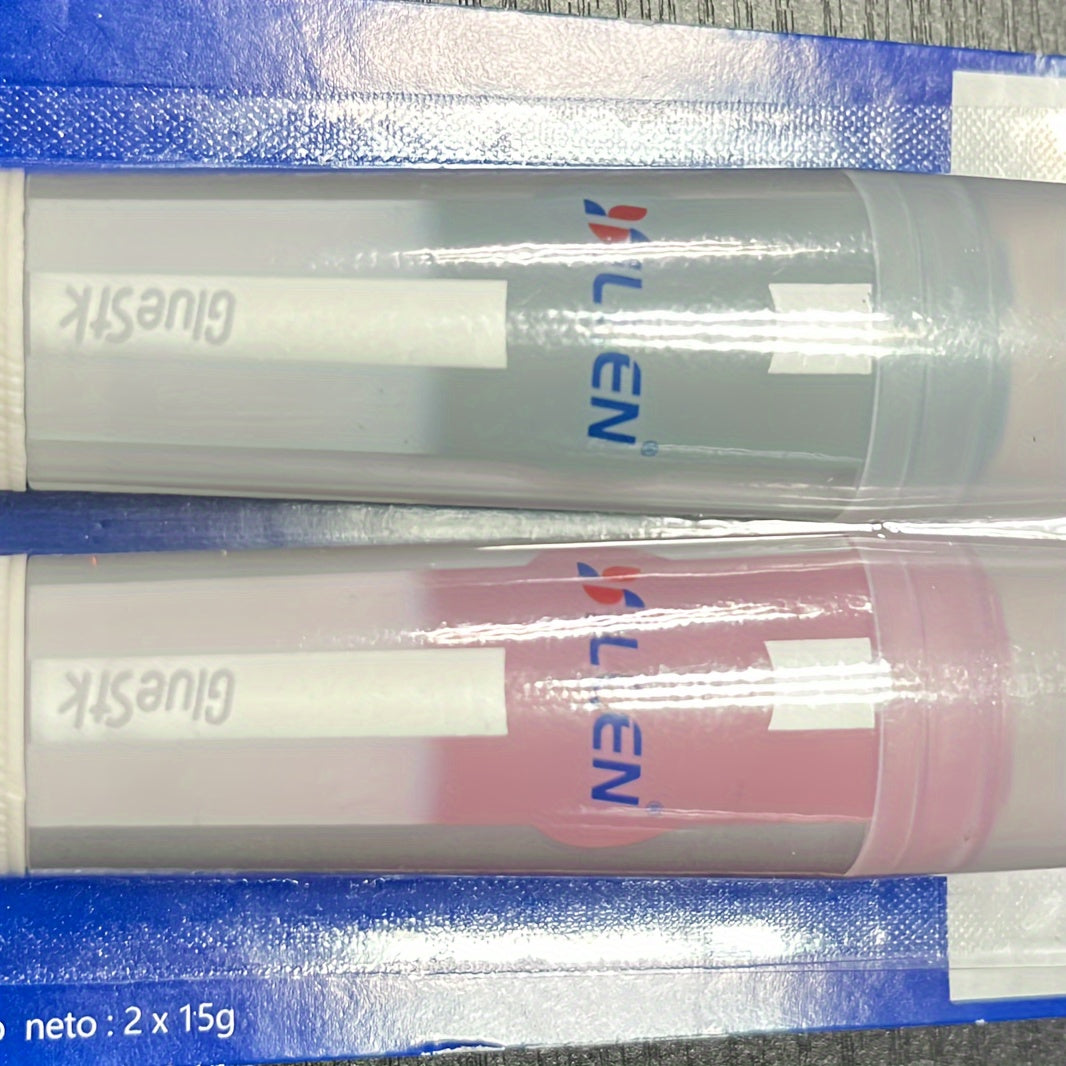 2pcs Pink Glue Sticks Jelly Solid Glue Two Packs