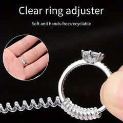 Ring Adjustment Tool for Resizing Rings with Transparent Sleeve - Ring Sizer