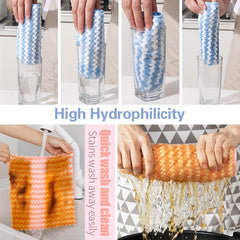 Microfiber Dish Towels Coral Fleece Cloths Random Pack