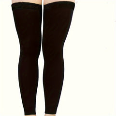 Warm Elderly Knee Pads Thickened Fleece Women's Winter Cycling Supplies
