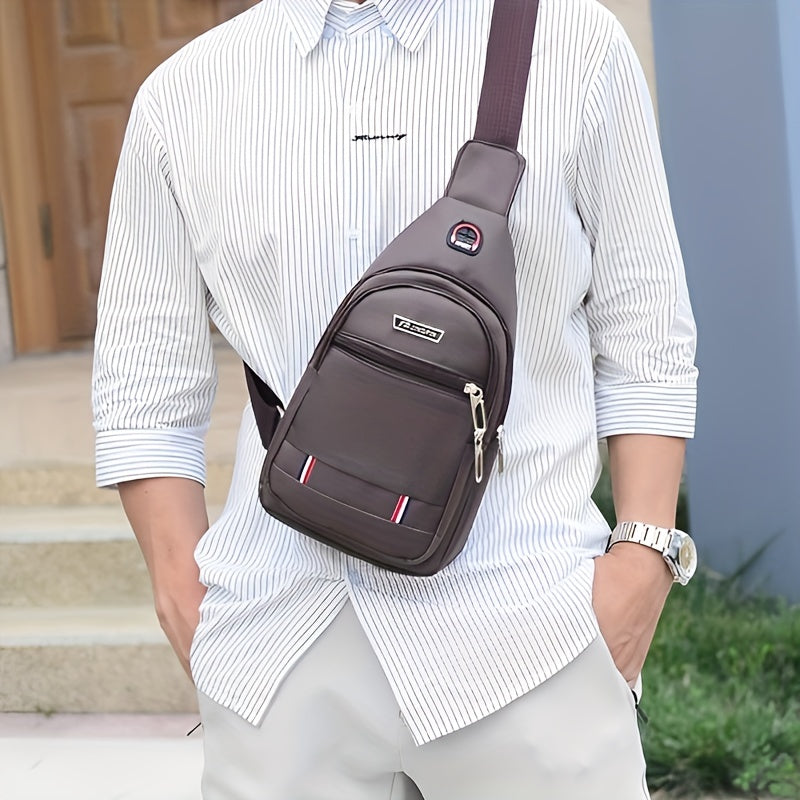 Unisex Cross Body Bag Portable Messenger Bag Casual Shoulder Bag