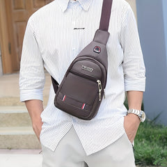 Unisex Cross Body Bag Portable Messenger Bag Casual Shoulder Bag