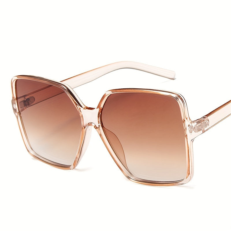 Retro Rectangular Sunglasses For Men And Women