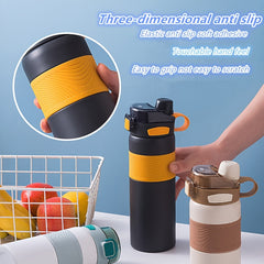 Portable Lightweight Water Bottle 27 oz Leakproof Flip Top Water Cup