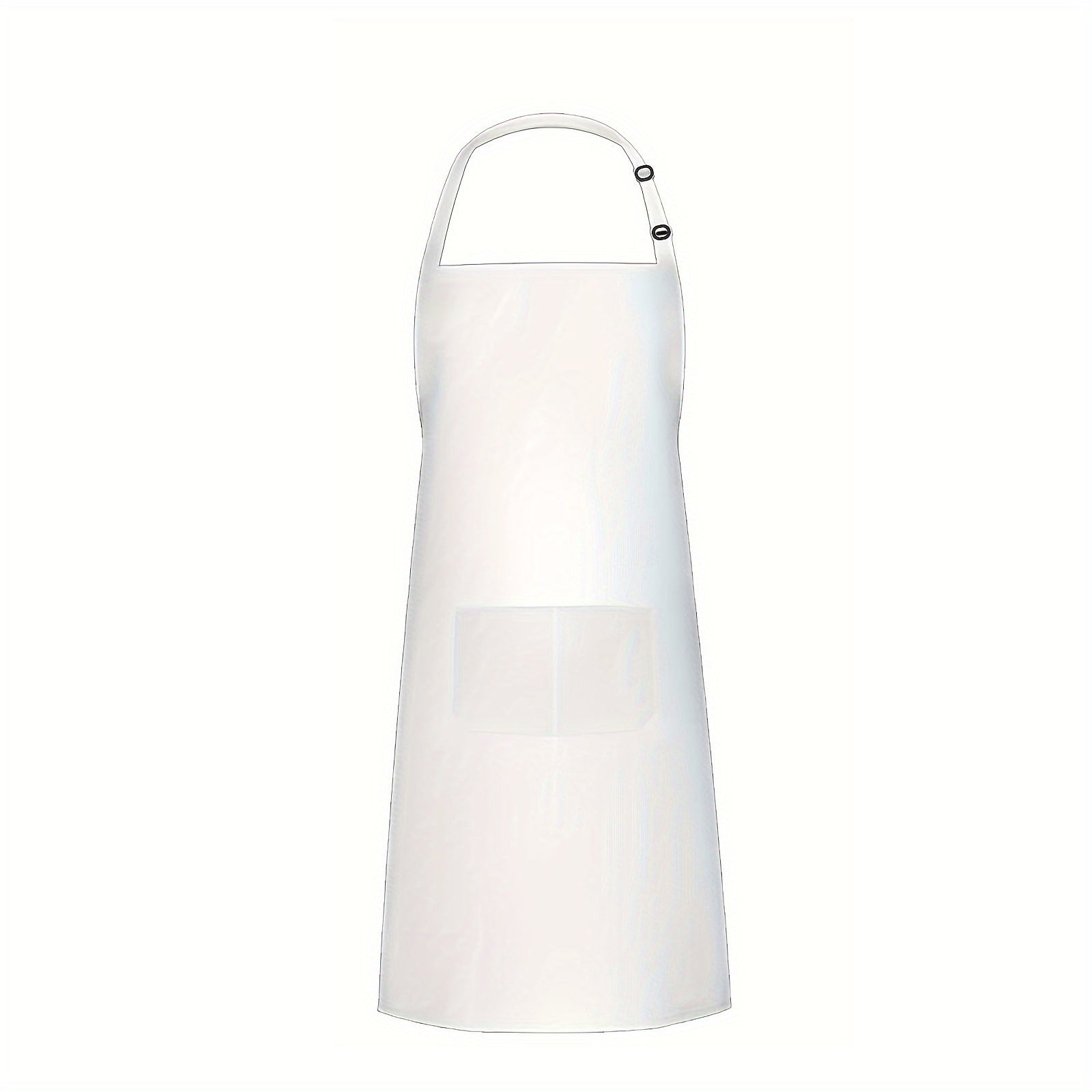 Waterproof Adjustable Bib Apron with 2 Pockets for Cooking and Baking