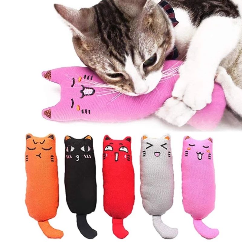 Cat Toy Cotton Fabric Bite Tooth Grinding Toy