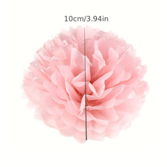 5pcs Hand Folded Paper Flower Ball for Weddings Birthdays Festivals