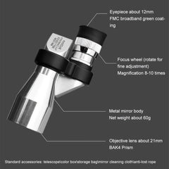 8x20 HD Mini Pocket Monocular Outdoor Portable Mini Telescope