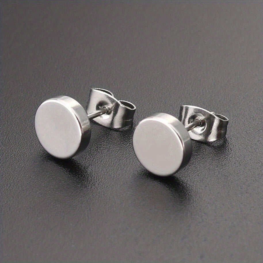 Stainless Steel Geometric Star Stud Earrings Small Earrings
