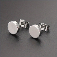 Stainless Steel Geometric Star Stud Earrings Small Earrings