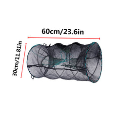 Portable Folding Crab & Fish Trap - Catch More Crabs & Shrimp!