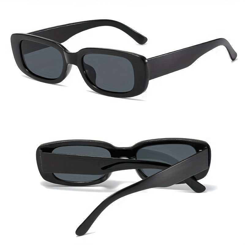 Vintage Rectangle Small Frame Sunglasses for Women