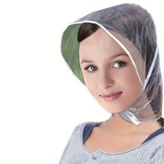 Unisex Plastic Rain Visor Hat Foldable Outdoor Hiking Fishing Cap