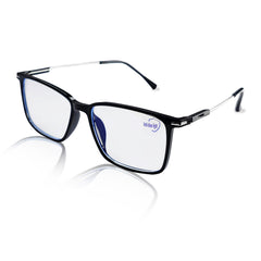 Square Anti Light Glasses Metal Frame