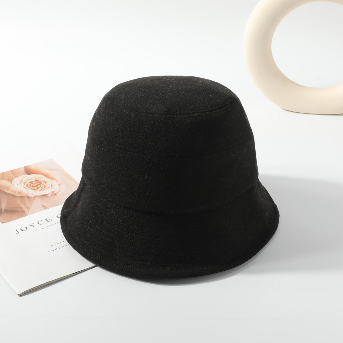 Solid Unisex Bucket Hat Assorted Colors Beach Pool Sun Caps