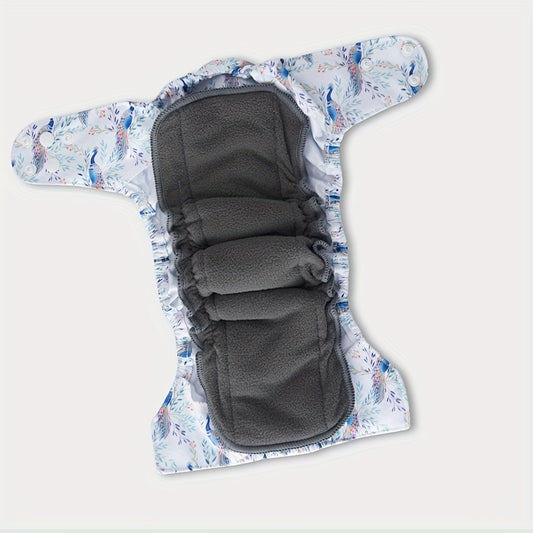 5PCS Reusable Cloth Diaper Inserts for Babies 0-3 Years