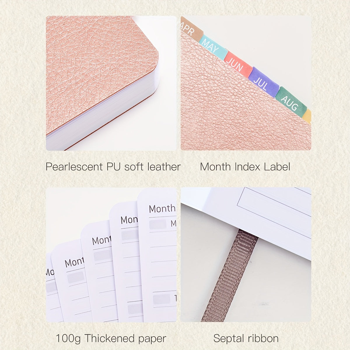 A5 Goal Planner Habit Tracker Gratitude Journal