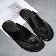 Men's Summer Rome Flip Flop Beach Sandals Comfortable T Strap Open Toe Slipper