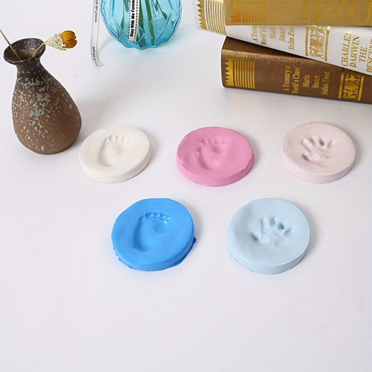 Capture Your Child's Hand and Foot Prints with 1pc Hand Mold