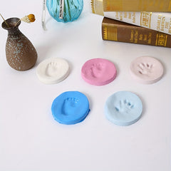 Capture Your Child's Hand and Foot Prints with 1pc Hand Mold