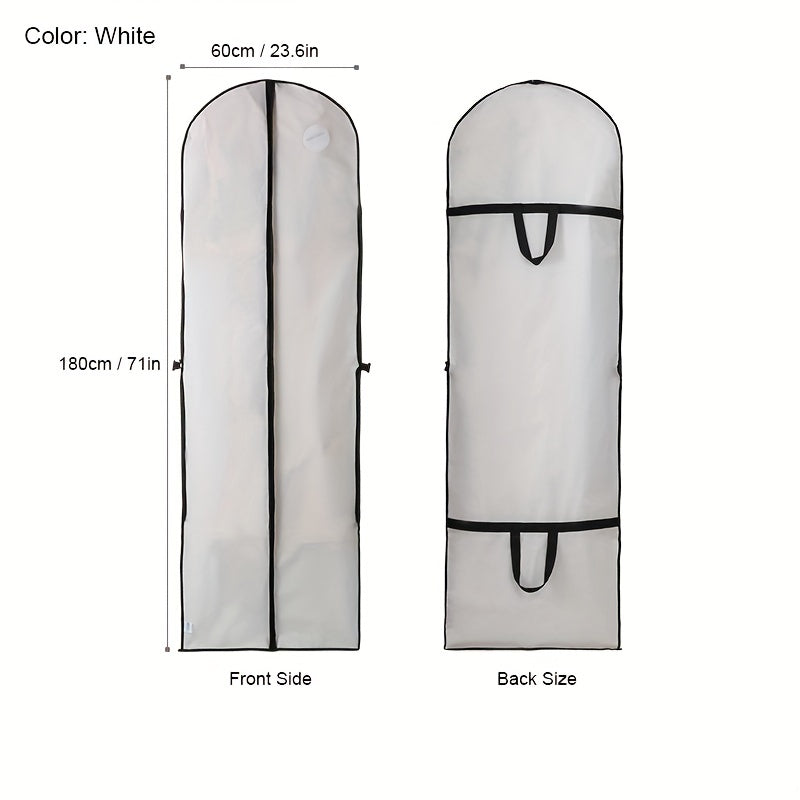 Garment Bags For Wedding Dress & Hanging Clothes, Travel Suit Bag