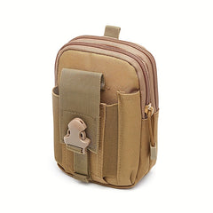 Men's Tactical Waist Bag With Buckle Hanging Pocket Sling Army