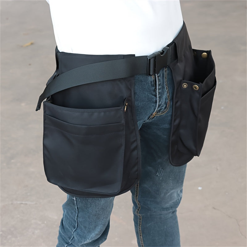 Large Capacity Zipper Belt Waist Pocket for Travel and Hiking