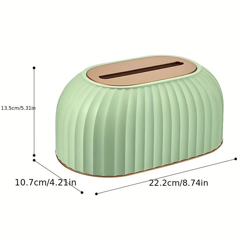 Modern Desktop Tissue Box Holder Automatic Lifting Style