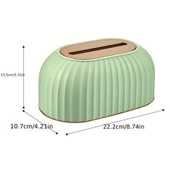 Modern Desktop Tissue Box Holder Automatic Lifting Style