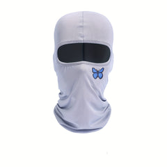 Butterfly Embroidery Balaclava Hip Hop Ski Mask Outdoor Sports