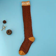 3 Pairs Letter Print Socks for Women