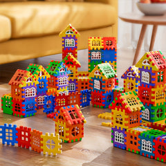 120pcs Building Blocks Set Large Interlocking Bricks Educational Toy
