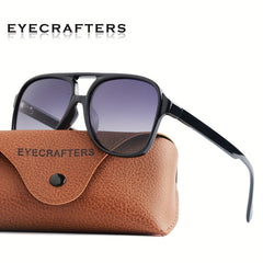 Square Polarized Sunglasses High UV400 Gradient Driving Eyewear